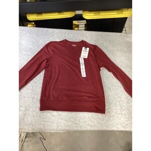 Members Mark Mens Favorite Soft Pullover Burgundy MM25549 Small NWT